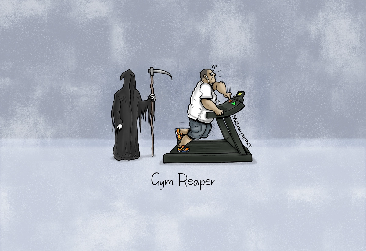 Gym Reaper • Canvas copy