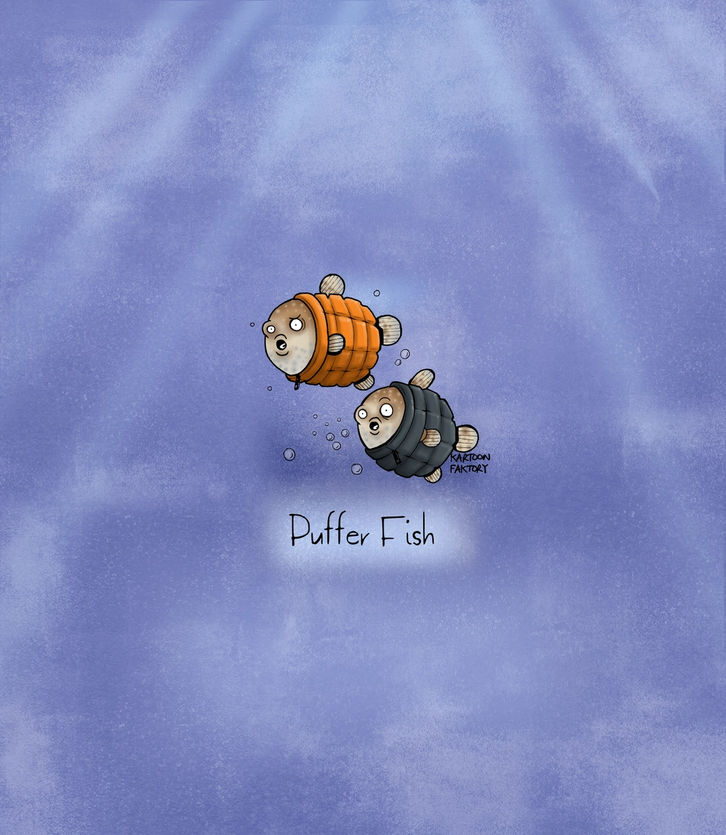 Puffer Fish • Canvas copy